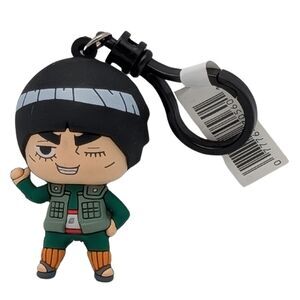 Naruto Shippuden Rock Lee Monogram Vinyl Figural Bag Clip Keychain Series 1